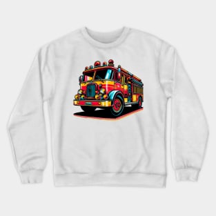 Fire Truck Crewneck Sweatshirt